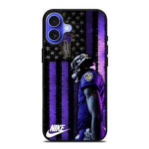 LAMAR JACKSON BALTIMORE RAVENS NFL iPhone 16 Case