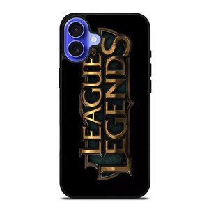 LEAGUE OF LEGENDS METAL LOGO iPhone 16 Case