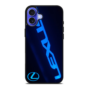 LEXUS BLUE LIGHT LOGO iPhone 16 Case