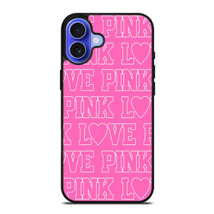 LOVE PINK VICTORIA SECRET iPhone 16 Case LOVE PINK VICTORIA SECRET iPhone 16 Case