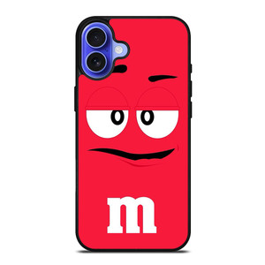 M&M RED iPhone 16 Case