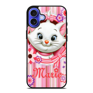 MARIE THE ARISTOCATS CAT FACE CUT iPhone 16 Case MARIE THE ARISTOCATS CAT FACE CUT iPhone 16 Case