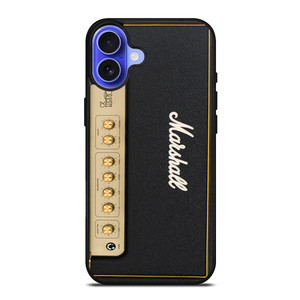 MARSHALL AMPLIFICATION GOLD iPhone 16 Case MARSHALL AMPLIFICATION GOLD iPhone 16 Case
