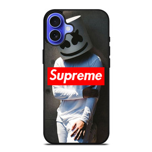 MARSHMELLO DJ SUPREME iPhone 16 Case MARSHMELLO DJ SUPREME iPhone 16 Case