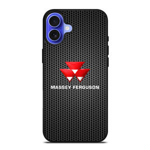 MASSEY FERGUSON METAL LOGO iPhone 16 Case MASSEY FERGUSON METAL LOGO iPhone 16 Case