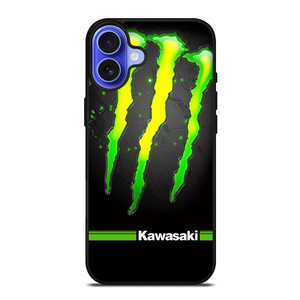 MONSTER KAWASAKI LOGO iPhone 16 Case MONSTER KAWASAKI LOGO iPhone 16 Case