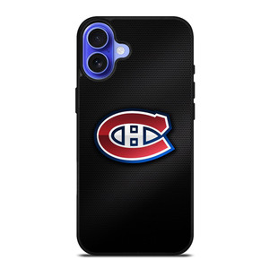 MONTREAL CANADIENS CARBON LOGO iPhone 16 Case