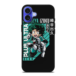 MY HERO ACADEMIA MIDORYA IZUKU iPhone 16 Case MY HERO ACADEMIA MIDORYA IZUKU iPhone 16 Case
