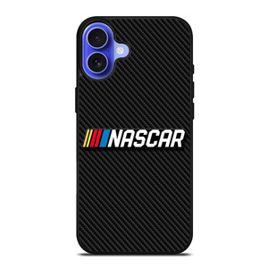 NASCAR RACING LOGO CARBON iPhone 16 Case