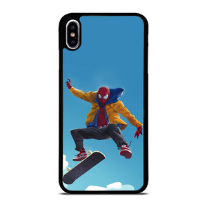SPIDERMAN SKATE ON THE SKY iPhone XS Max Case