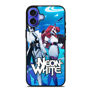 NEON WHITE GAMES iPhone 16 Case NEON WHITE GAMES iPhone 16 Case
