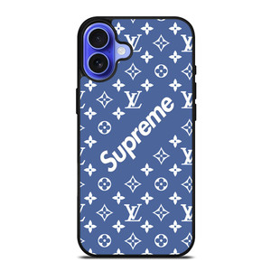 NEW SUPREME BLUE PATTERN iPhone 16 Case NEW SUPREME BLUE PATTERN iPhone 16 Case