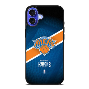 NEW YORK KNICKS LOGO NBA iPhone 16 Case NEW YORK KNICKS LOGO NBA iPhone 16 Case