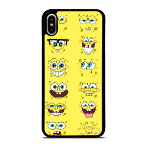 SPONGE BOB MOOD FACE iPhone XS Max Case