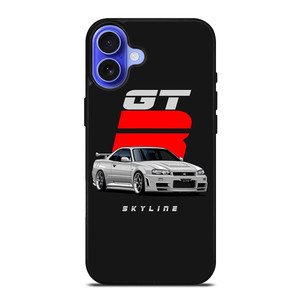 NISSAN SKYLINE GTR ART iPhone 16 Case NISSAN SKYLINE GTR ART iPhone 16 Case
