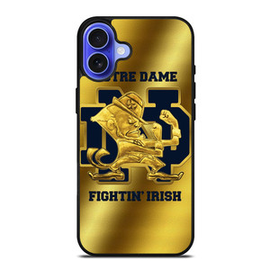 NOTRE DAME GOLD EMBLEM iPhone 16 Case NOTRE DAME GOLD EMBLEM iPhone 16 Case