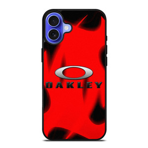 OAKLEY SUNGLASSES RED BLACK iPhone 16 Case OAKLEY SUNGLASSES RED BLACK iPhone 16 Case