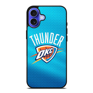 OKLAHOMA CITY THUNDER OKC SYMBOL iPhone 16 Case OKLAHOMA CITY THUNDER OKC SYMBOL iPhone 16 Case