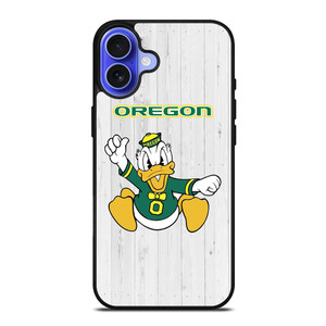 OREGON DUCKS WOODEN LOGO iPhone 16 Case OREGON DUCKS WOODEN LOGO iPhone 16 Case
