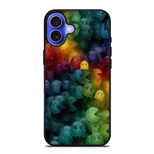 PAC MAN COLLAGE iPhone 16 Case PAC MAN COLLAGE iPhone 16 Case