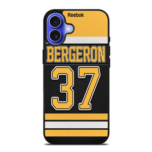 PATRICE BERGERON BOSTON BRUINS NHL iPhone 16 Case PATRICE BERGERON BOSTON BRUINS NHL iPhone 16 Case