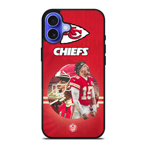 PATRICK MAHOMES 15 KANSAS CITY CHIEFS iPhone 16 Case