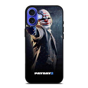 PAYDAY THE HEIST GAMES iPhone 16 Case PAYDAY THE HEIST GAMES iPhone 16 Case