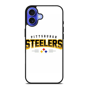 PITTSBURGH STEELERS WHITE WALL iPhone 16 Case PITTSBURGH STEELERS WHITE WALL iPhone 16 Case