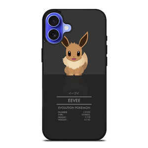 POKEMON EEVEE ABILITY iPhone 16 Case