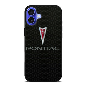 PONTIAC AUTOMOBILE LOGO METAL iPhone 16 Case PONTIAC AUTOMOBILE LOGO METAL iPhone 16 Case
