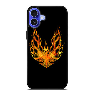 PONTIAC TRANS AM FIREBIRD FIRE LOGO iPhone 16 Case PONTIAC TRANS AM FIREBIRD FIRE LOGO iPhone 16 Case