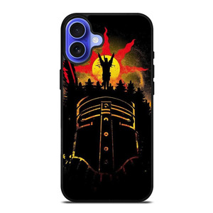PRAISE THE SUNS DARK SOULS ART iPhone 16 Case PRAISE THE SUNS DARK SOULS ART iPhone 16 Case