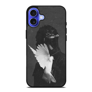 PUSHA T DARKEST BEFORE DAWN iPhone 16 Case PUSHA T DARKEST BEFORE DAWN iPhone 16 Case