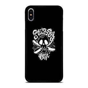 STUSSY SKULL LOGO ARTWORK iPhone XS Max Case STUSSY SKULL LOGO ARTWORK iPhone XS Max Case