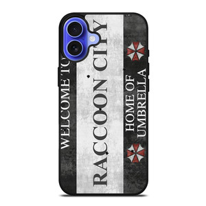RACCOON CITY RESIDENT EVIL SIGN iPhone 16 Case