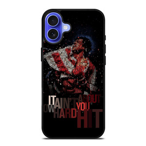 ROCKY BALBOA QUOTE iPhone 16 Case ROCKY BALBOA QUOTE iPhone 16 Case