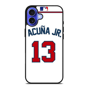 RONALD ACUNA JR ATLANTA BRAVES KIT iPhone 16 Case