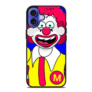RONALD MCDONALDS MASCOT CARTOON iPhone 16 Case RONALD MCDONALDS MASCOT CARTOON iPhone 16 Case
