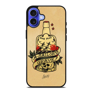 SAILOR JERRY GRAVE TATTOO iPhone 16 Case SAILOR JERRY GRAVE TATTOO iPhone 16 Case
