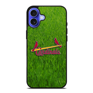 SAINT LOUIS CARDINALS GRASS LOGO iPhone 16 Case SAINT LOUIS CARDINALS GRASS LOGO iPhone 16 Case