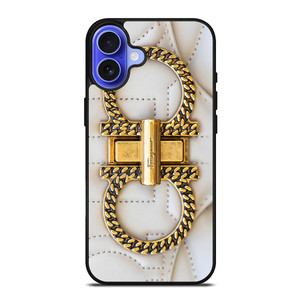 SALVATORE FERRAGAMO EMBLEM iPhone 16 Case SALVATORE FERRAGAMO EMBLEM iPhone 16 Case