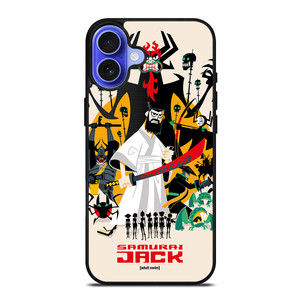 SAMURAI JACK CARTOON iPhone 16 Case SAMURAI JACK CARTOON iPhone 16 Case