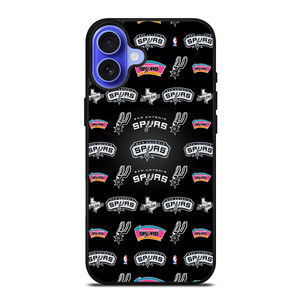 SAN ANTONIO SPURS COLLAGE iPhone 16 Case SAN ANTONIO SPURS COLLAGE iPhone 16 Case