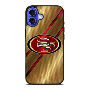 SAN FRANCISCO 49ERS GOLD LOGO iPhone 16 Case SAN FRANCISCO 49ERS GOLD LOGO iPhone 16 Case