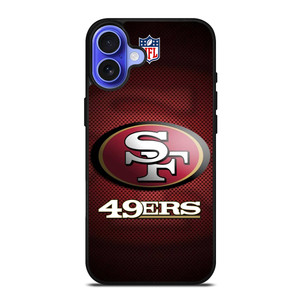 SAN FRANCISCO 49ERS LOGO FOOTBALL iPhone 16 Case SAN FRANCISCO 49ERS LOGO FOOTBALL iPhone 16 Case