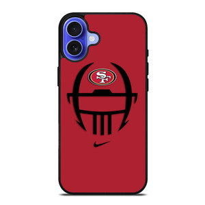 SAN FRANCISCO 49ERS NFL NIKE iPhone 16 Case SAN FRANCISCO 49ERS NFL NIKE iPhone 16 Case