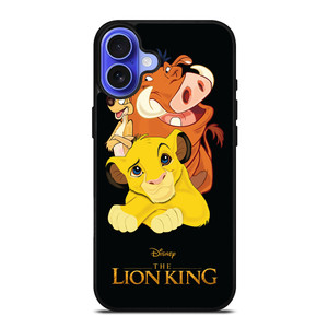 SIMBA AND FRIEND THE LION KING iPhone 16 Case SIMBA AND FRIEND THE LION KING iPhone 16 Case