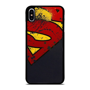 SUPERMAN LOGO BRUSH iPhone XS Max Case