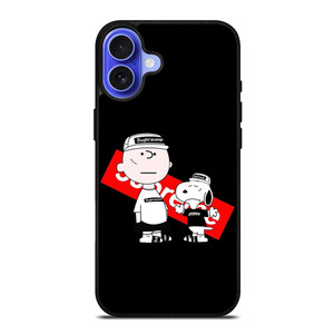 SNOOPY BROWN COOL SHIRT iPhone 16 Case SNOOPY BROWN COOL SHIRT iPhone 16 Case