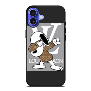 SNOOPY BROWN LOUIS iPhone 16 Case